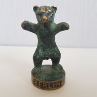 Бронзова фигура Берлинска мечка 50-те/60-те години, снимка 9 - Колекции - 45190028