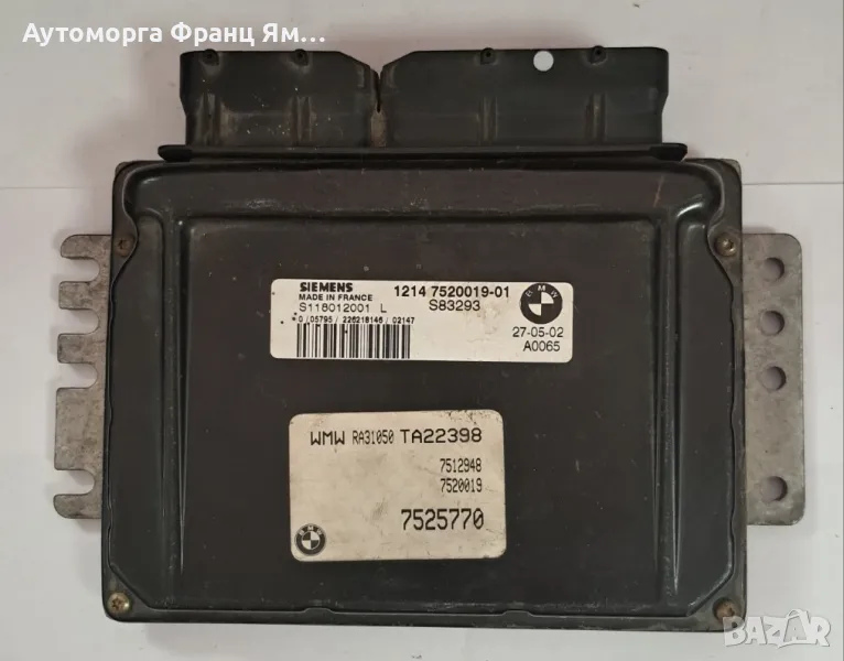 S118012001 L  Компютър двигател за BMW, Mini Cooper 1.6i, снимка 1