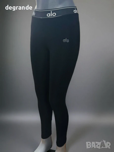 Черен Дамски клин Alo , снимка 1
