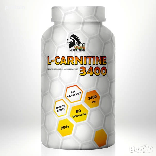 L-CARNITINE powder 204 g / 60 servs x 3.4 g!, снимка 1