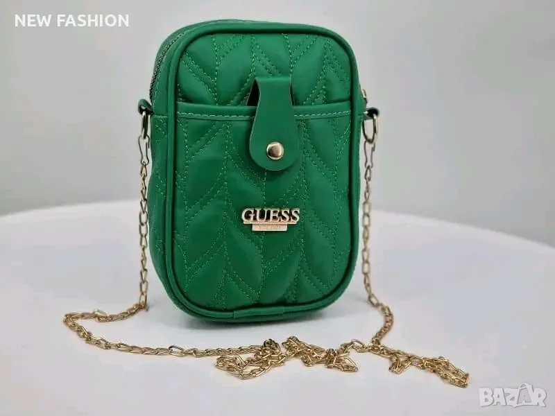 Дамски Кожени Чанти : GUESS, снимка 1