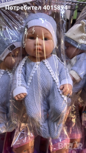 Реалистично говорещо бебе с аксесоар шише, снимка 1