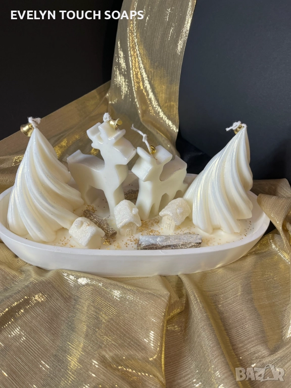 коледна свещ Коледно Селце, снимка 1