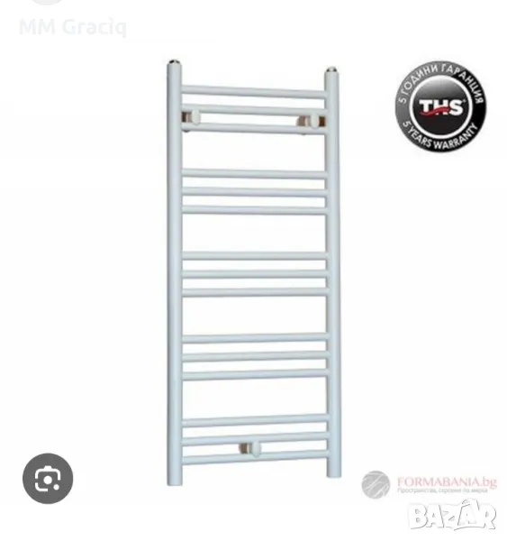 Алуминиева лира за баня 50/90 Classica thermostyle , снимка 1