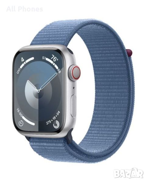 НОВ! Apple Watch SE 2 2023 40mm Silver Blue Cellular eSim ГАРАНЦИЯ!, снимка 1