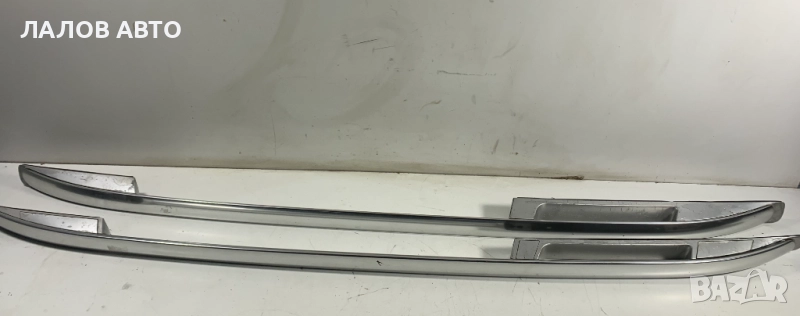 Хром Рейлинги напречни греди Фолксваген Туарег Reilingi Vw Touareg 7L6860025 7L6860026, снимка 1