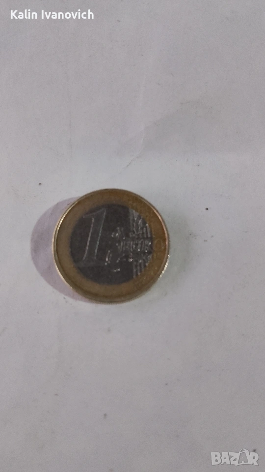 евро монета, снимка 1