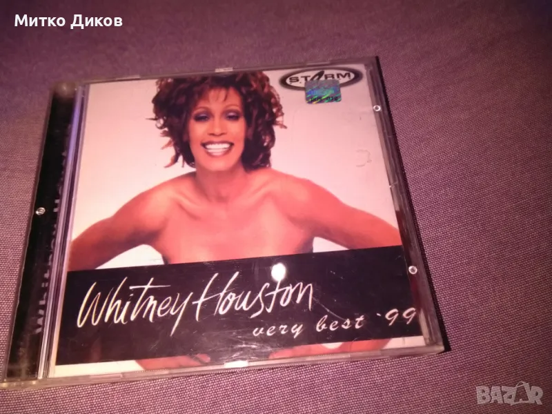  Whitney Houston-Very Best 99CD компакт диск отличен, снимка 1