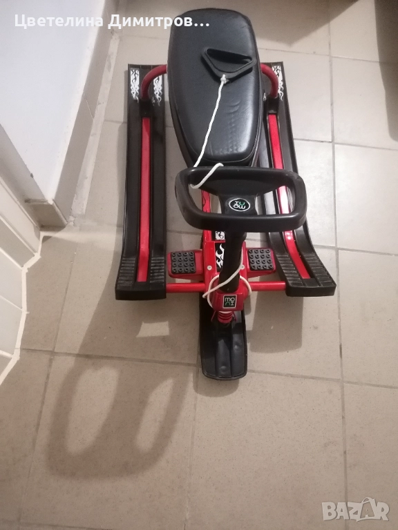 Детска шейна с кормило, снимка 1