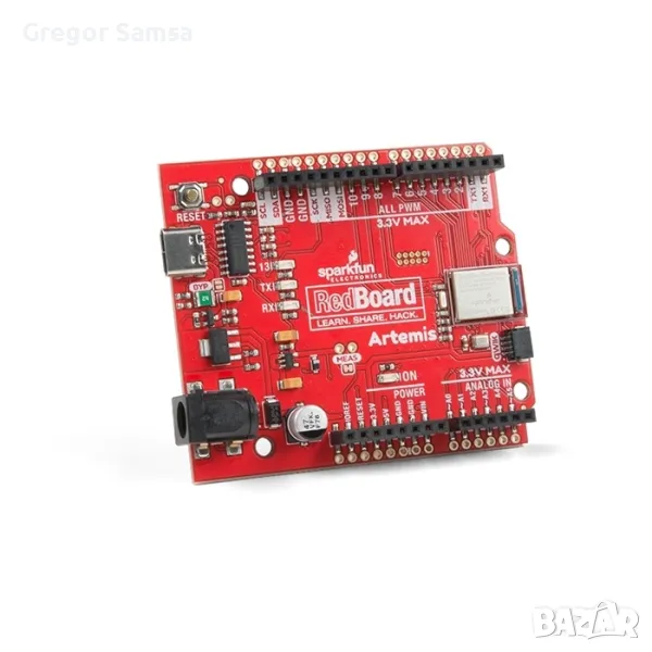 SparkFun RedBoard Artemis Компютърен модул Arduino Ардуино Роботика Робот, снимка 1