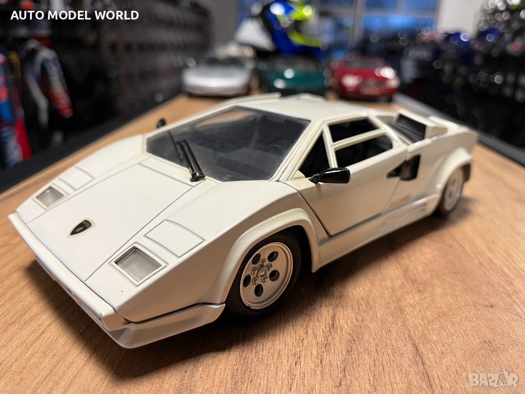 Метална колекционерска количкa модел BBURAGO LAMBORGHINI COUNTACH, снимка 1