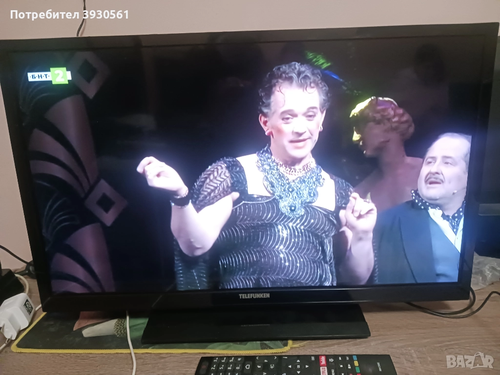 Telefunken tv smart android 24 in, снимка 1