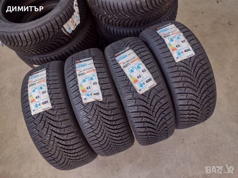 4бр. нови зимни гуми Hankook 185 55 14 dot4318цената е за брой!, снимка 1