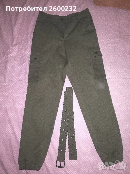Дамски карго панталони размери S и М, снимка 1