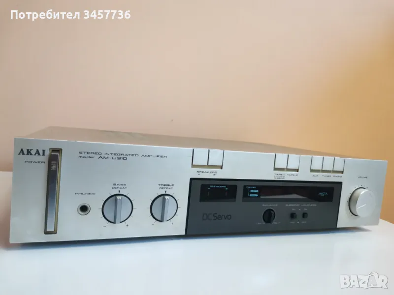 Стерео усилвател AKAI AM-U310 , снимка 1