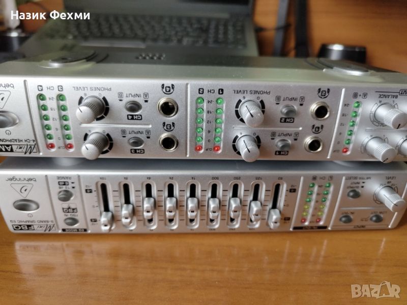 еквалайзер и предусилвател behringer, снимка 1