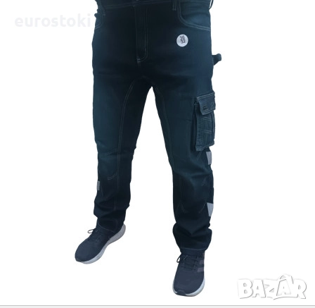 Мъжки работен панталон HASHOOB TRADING FZE, тип дънки, мъжки работни панталони Карго, тактически , снимка 1