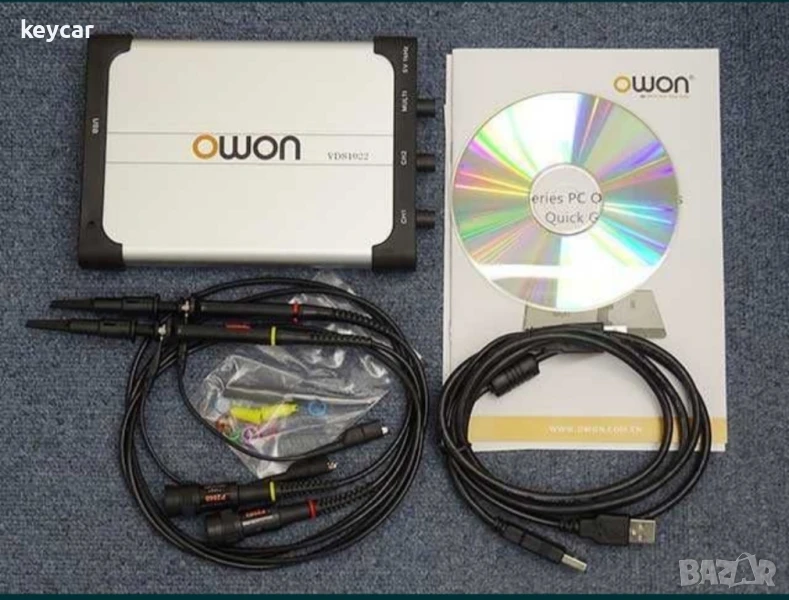 Осцилоскоп 2 канала USB 25Mhz VDS1022, снимка 1