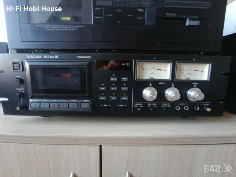 Касетен дек Kassette Deck TASCAM 122 MKIII, снимка 1