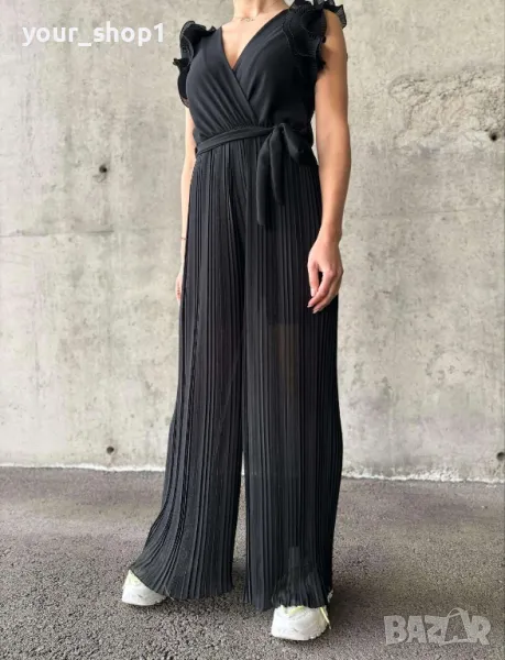 Дамски дълъг гащеризон солей , снимка 1