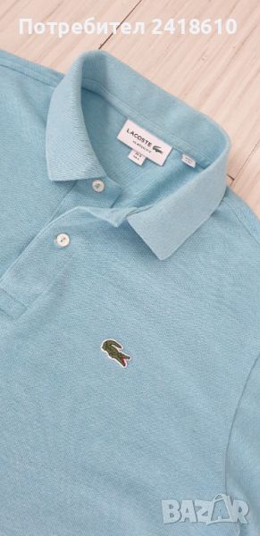Lacoste Classic Fit Pique Cotton Mens Size 5 - L ОРИГИНАЛ! Мъжка Тениска!, снимка 1