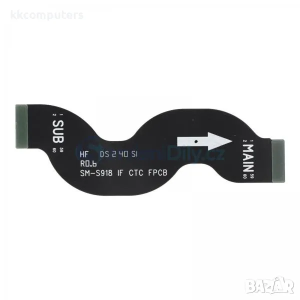 Лентов кабел ГЛАВЕН за Samsung S23 Ultra / S918F Баркод : 116526, снимка 1