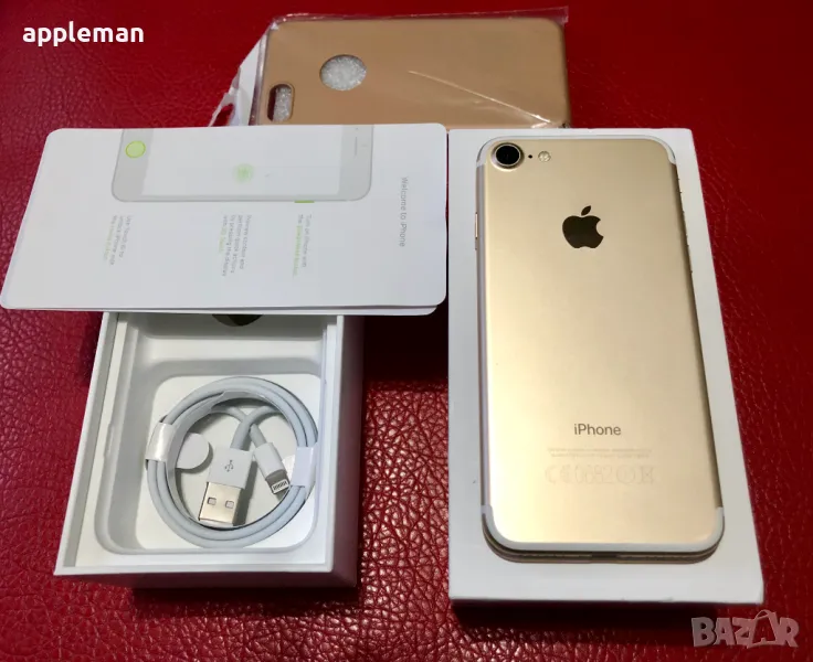 Apple iPhone 7 32Gb gold злато Фабрично отключен, снимка 1