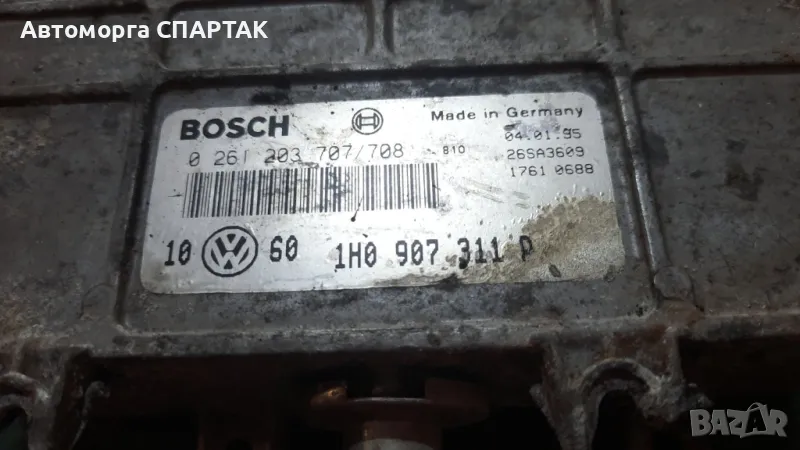 Компютър Двигател BOSCH 0 261 203 707/708 № 1H0 907 311 P за VW Volkswagen 1.8 66 kW / 90 к.с., снимка 1