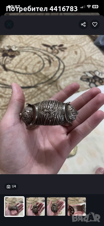 Възрожденска гривна, снимка 1