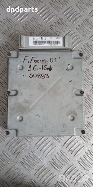 Компютър Ford Focus 1.6i 16v 2001г. 98AB-12A650-CDG PAID , снимка 1