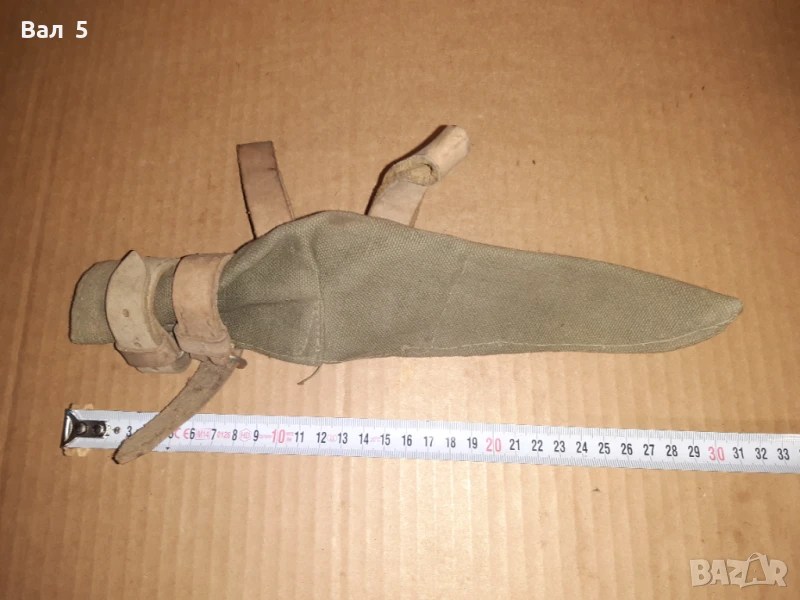 Носач , калъф , лопус за войнишка кирка , шанцов инструмент, снимка 1