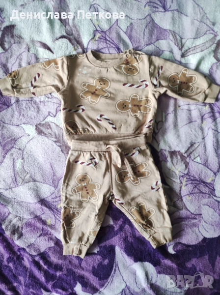 Коледни комплекти за момчета размер 68 и 98, снимка 1