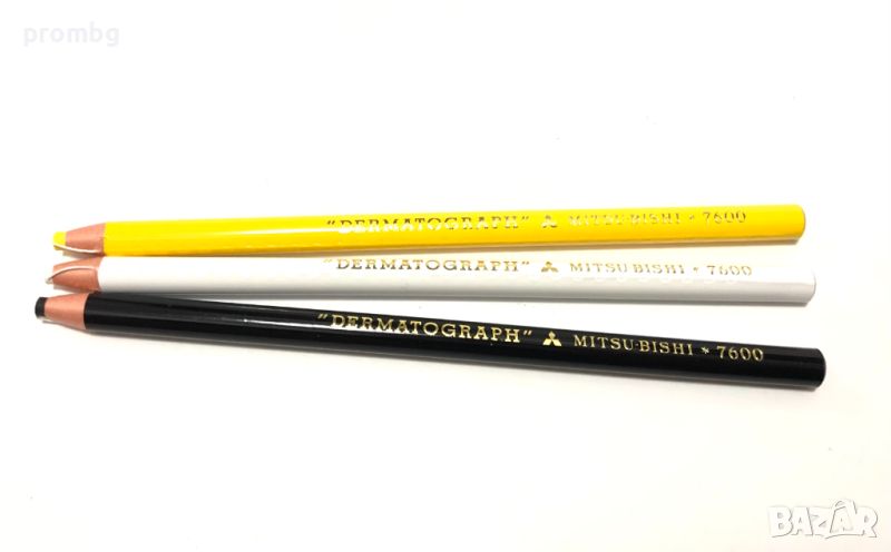индустриален молив MitsuBishi за стъкло, метал, кожа, гума, без подостряне, Япония, снимка 1