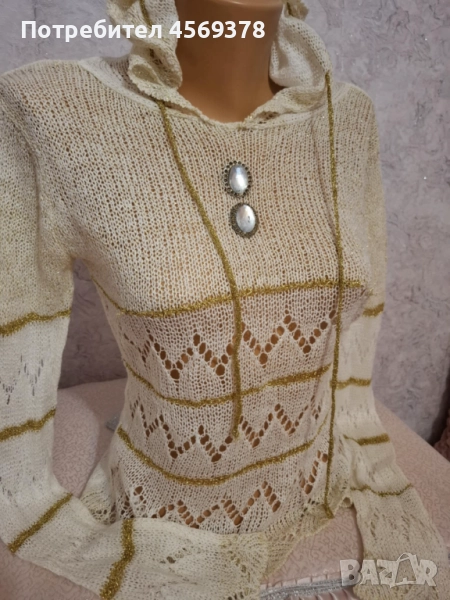 Блузка с качулка, снимка 1