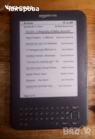 Kindle Keyboard 3 поколение с 3G., снимка 4 - Електронни четци - 40154864