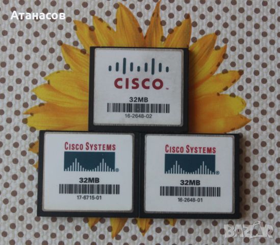 CISCO 32MB  Compact Flash карти, снимка 1 - Други - 45301575