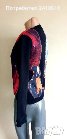 Versace VERSUS Gianni Versace Womens Cotton Size M / S ОРИГИНАЛ! Дамска блуза!, снимка 5 - Блузи с дълъг ръкав и пуловери - 53482474