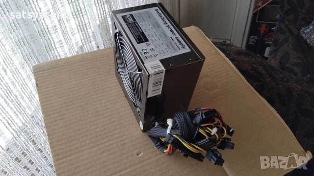 Компютърно захранване 600W Golden Field ATX-S600 Switching Power Supply 120mm FAN, снимка 3 - Захранвания и кутии - 52186960