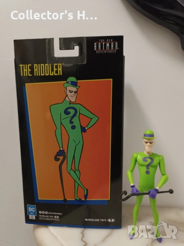 Батман Batman The New Batman Adventures The Riddler McFarlane DC Comics екшън фигурка, снимка 2 - Колекции - 53541328