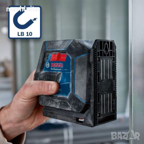 Лазерен линеен нивелир GLL 2-15 G + LB 10 + BT 150 Bosch, снимка 4 - Други инструменти - 46302862