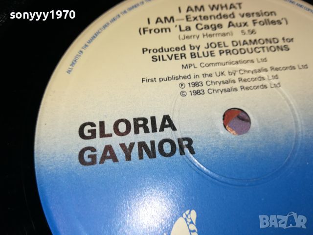 GLORIA GAYNOR-MADE IN THE UK-ВНОС ENGLAND 1805241809, снимка 12 - Грамофонни плочи - 45796329