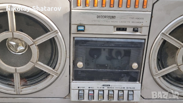 Стар касетофон , снимка 6 - Радиокасетофони, транзистори - 53673544