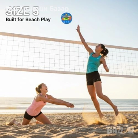 Нова Официална волейболна топка размер 5 PU кожа за зала плаж басейн, снимка 3 - Волейбол - 53888275