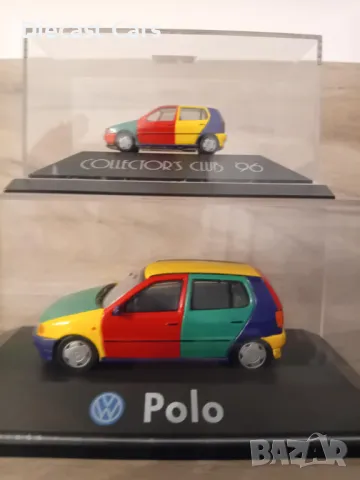 VW Polo Harlekin 1:43 / 1:87 Herpa , снимка 2 - Колекции - 49230180