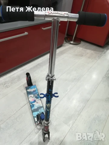 Алуминиева сгъваема тротинетка SPIDER-MAN, снимка 8 - Скутери и тротинетки - 50729006