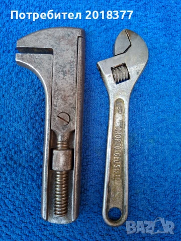 Раздвижни винтидж ключове - GERMANY/раздвижни , снимка 4 - Ключове - 51377104