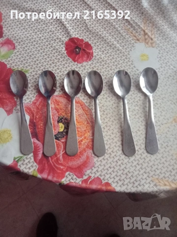 Лъжички за кафе, снимка 2 - Чаши - 53936314