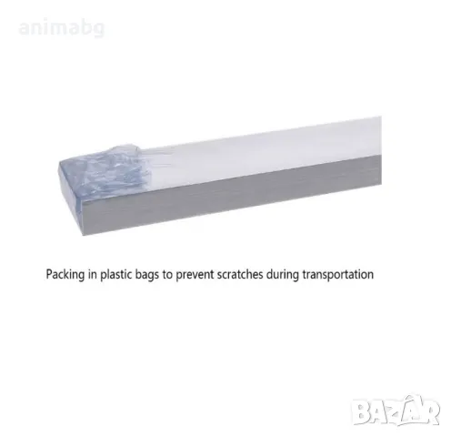 ANIMABG Алуминиев блок за водно охлаждане, 40X160X12mm, снимка 4 - Друга електроника - 49748018