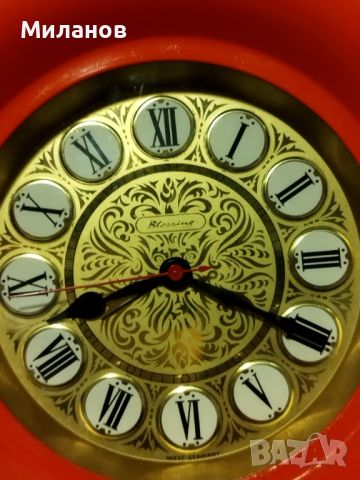 Стар механичен будилник, настолен часовник, снимка 4 - Антикварни и старинни предмети - 45141805