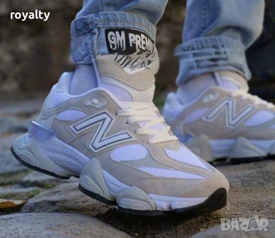 Мъжки Маратонки NewBalance 9060 Цвят-Бяло, снимка 2 - Маратонки - 51635820